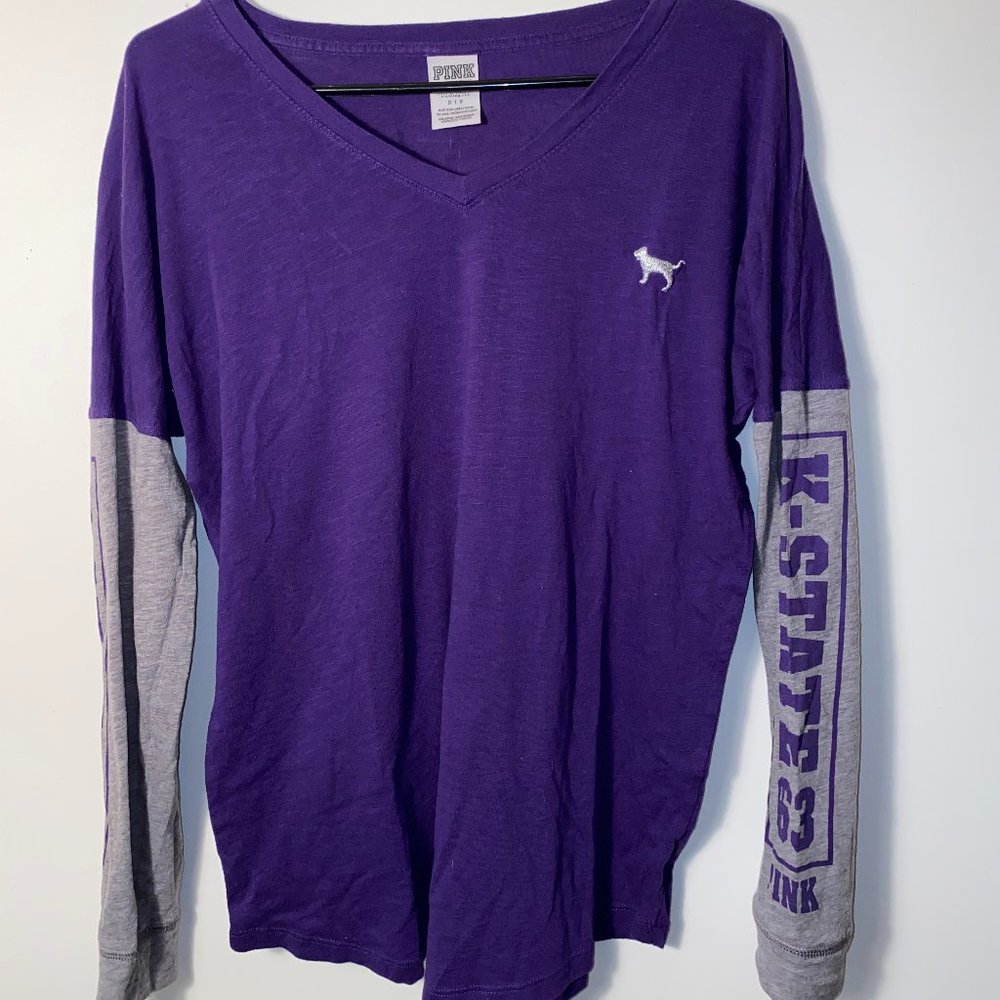 VS PINK Kansas State University Long Sleeve